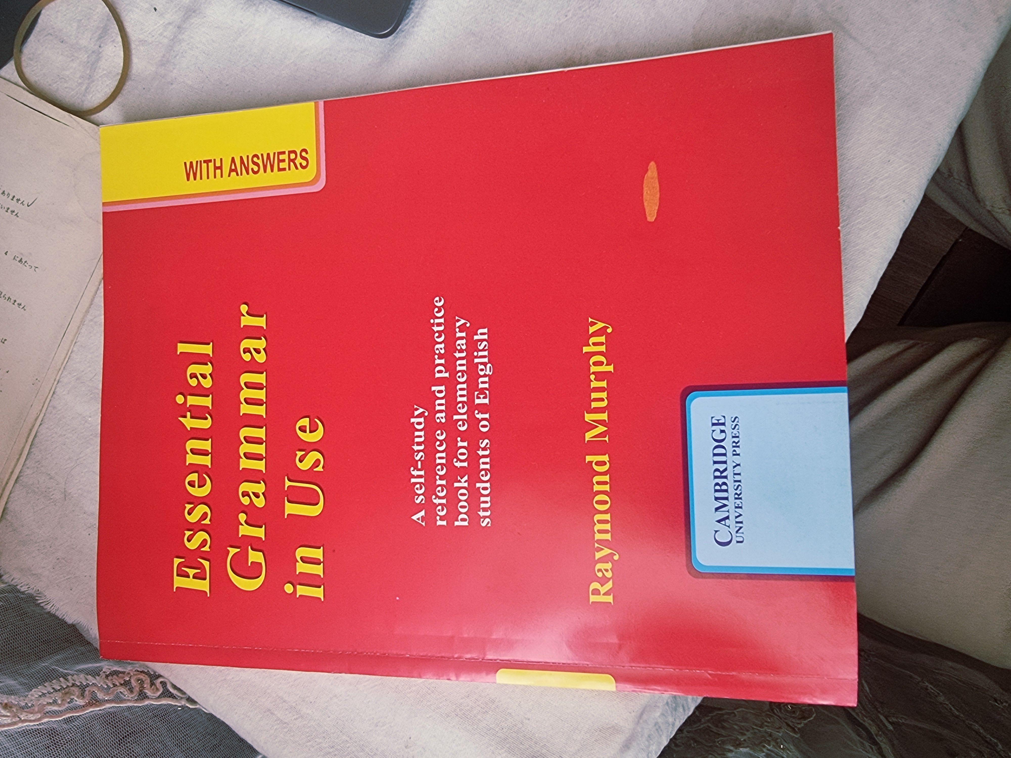 Essential Grammar in Use