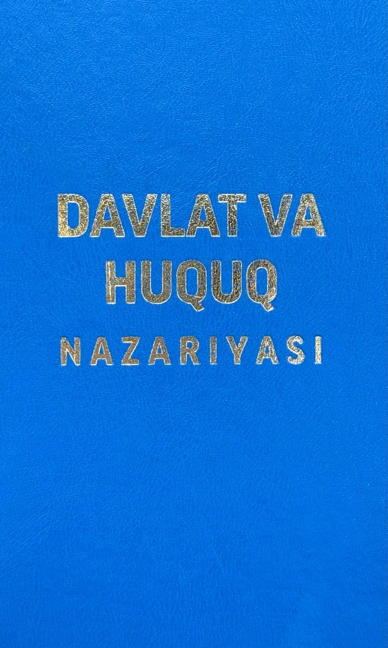 Davlat va huquq nazariyasi