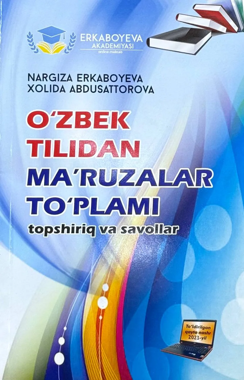 O'zbek tilidan ma'ruzalar to'plami