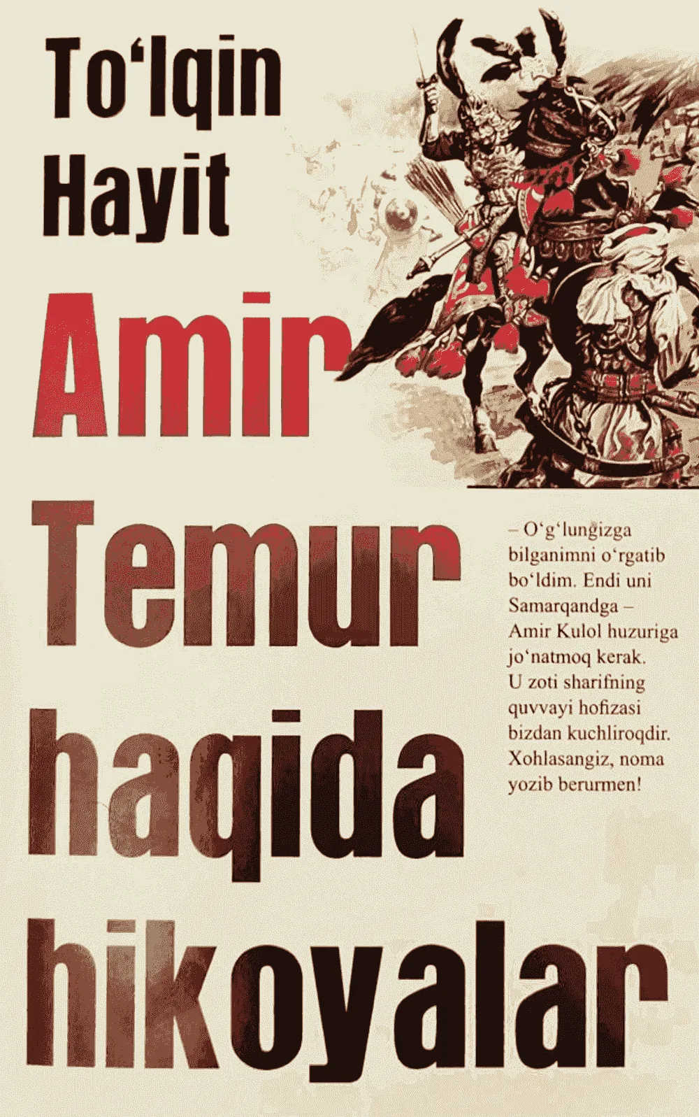 Amir Temur haqida hikoyalar