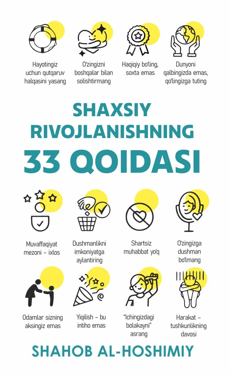 Shaxsiy rivojlanishning 33 qoidasi