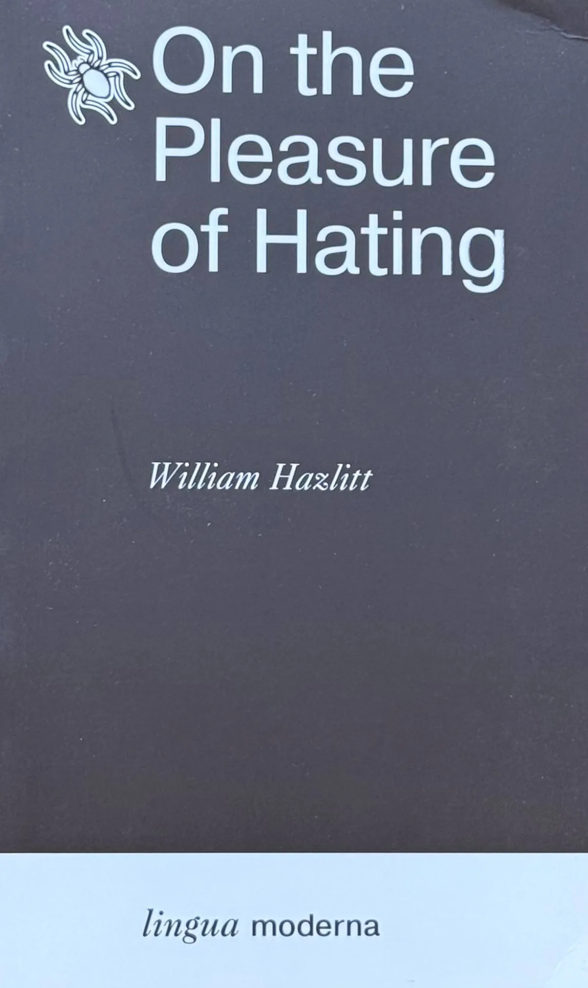 On the Pleasure of Hating