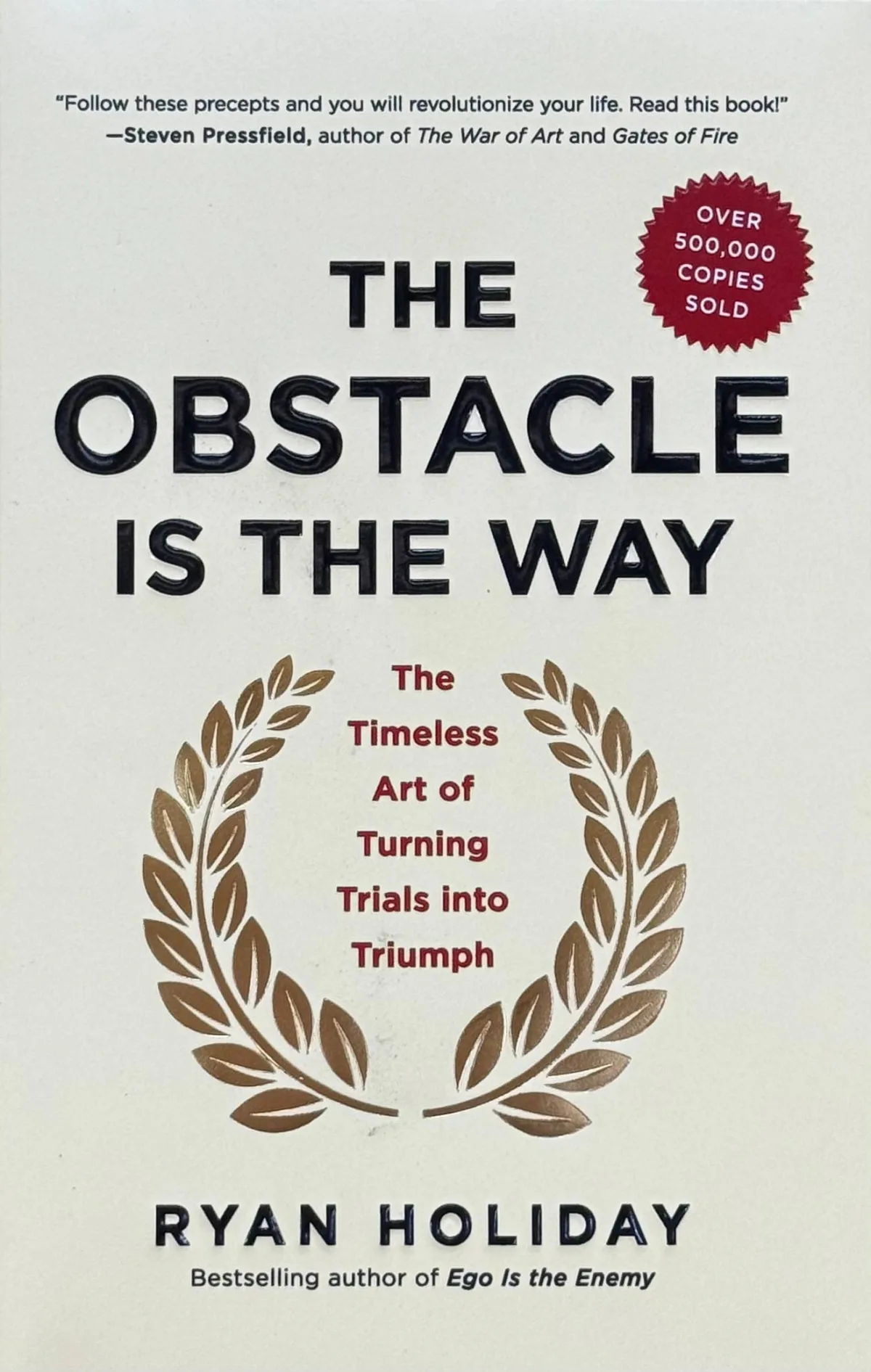 The obstacle is the way
