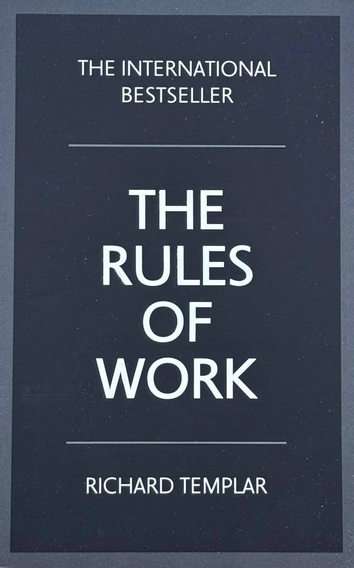 The rules of work