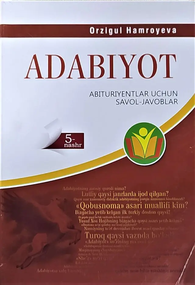 Adabiyot | Abituriyentlar uchun savol-javoblar