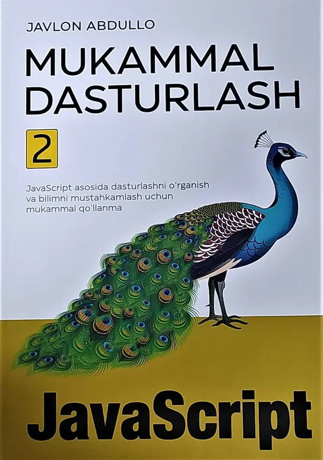 Mukammal dasturlash 2. JavaScript